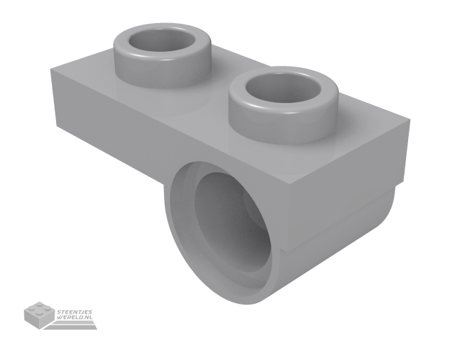 18677 – Plaat, aangepast 1 x 2 met pin gat op onderkant