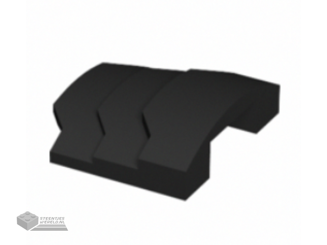66955 – Wedge 4 x 3 zonder noppen Stepped