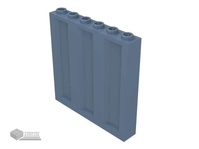 23405 – paneel 1 x 6 x 5 met Corrugated Profile