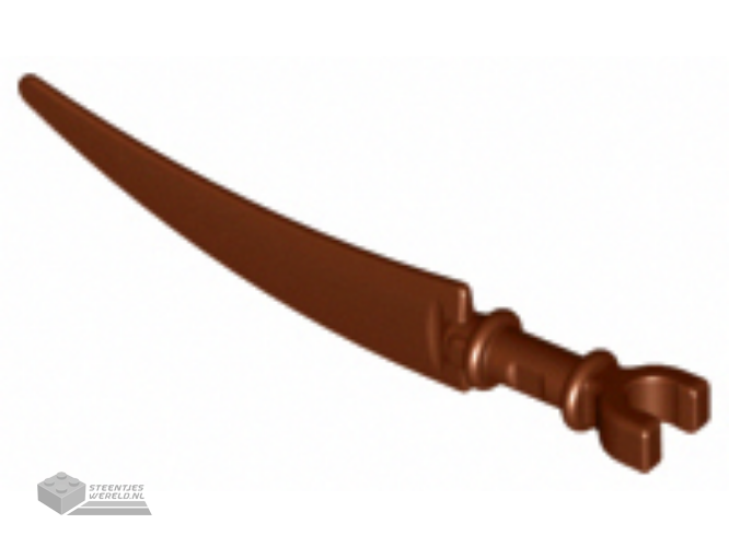 59229 – Minifigure, wapen Sword, Scythe Blade met Clip Pommel