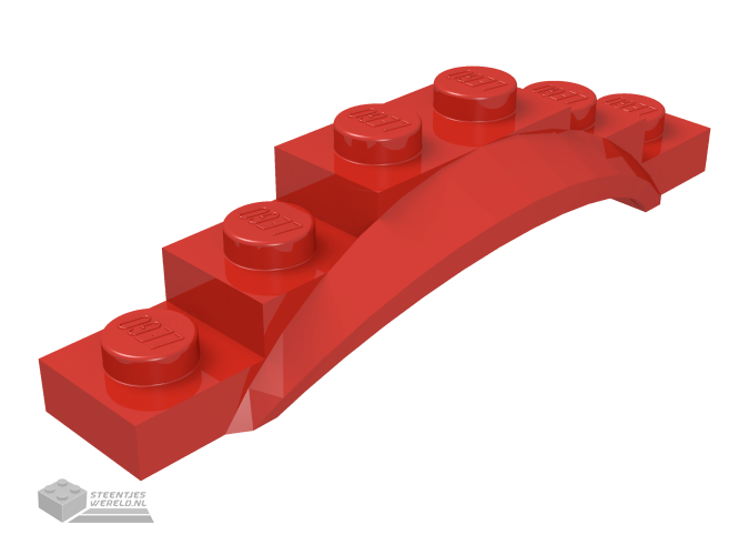62361 -Spatbord 1 1/2 x 6 x 1 met boog