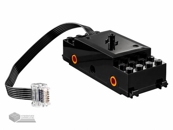 bb0896c01 – Electric, Trein Motor 9V RC Trein met Integrated Powered Up Attachment, Orange Wheel houders