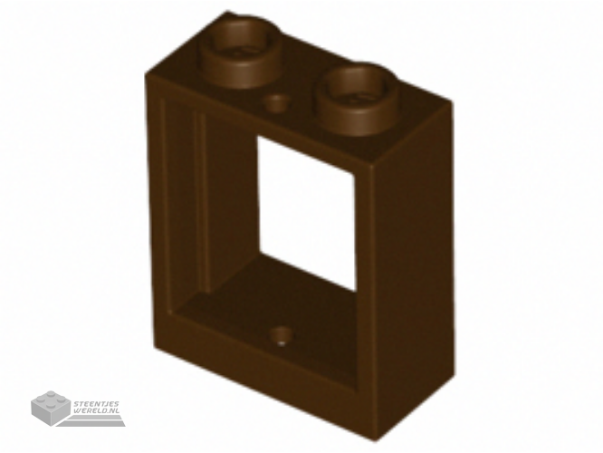 60592 – raam 1 x 2 x 2 platte voorzijde