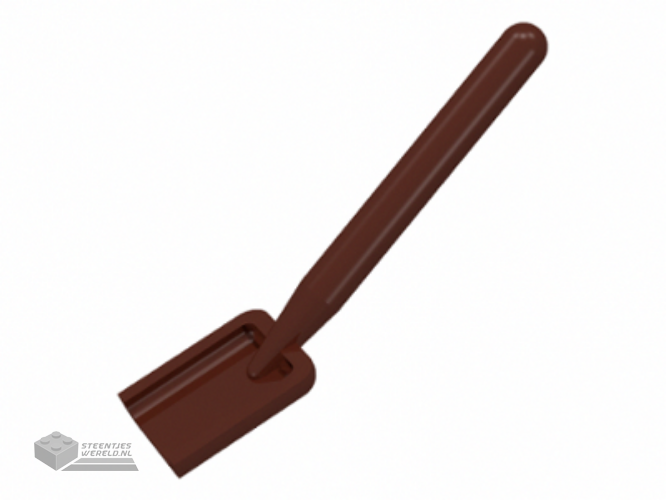 3837 – Minifigure, Utensil Shovel (Round Stem uiteindes)