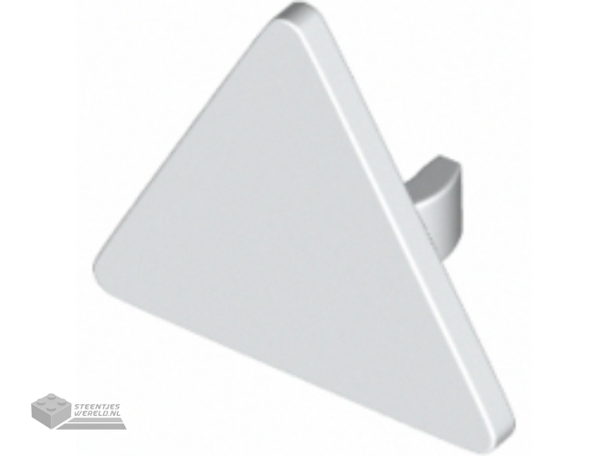 65676 - Road Sign 2 x 2 Triangle met Open O Clip