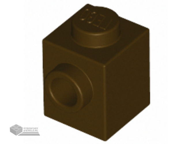 87087 – Steen, aangepast 1 x 1 met nop op zijkant