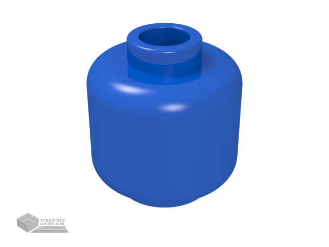 3626b – Minifigure, hoofd (Plain) -deels open nopje