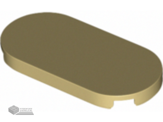 66857 – Tegel, rond 2 x 4 Oval