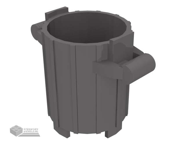 2439 - Container, Trash Can met 2 Cover houders