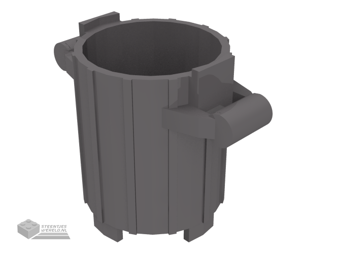 2439 – Container, Trash Can met 2 Cover houders