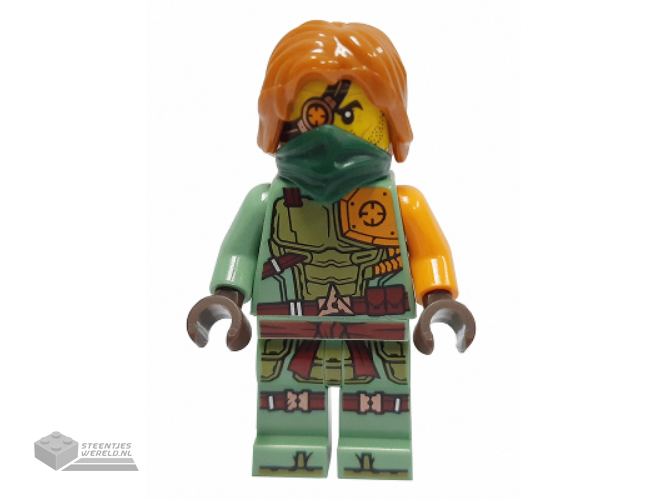 njo657 – Ronin – Legacy, Dark Green Bandana