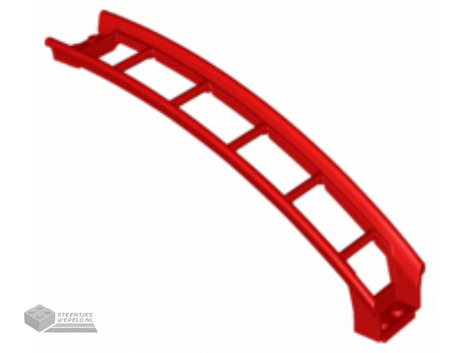 26560 - Train, Track Roller Coaster Ramp Large Upper Part, 6 Bricks Elevation