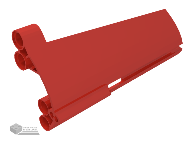 44351 – Technic, paneel Fairing #21 groot lang, klein gat, zijkant B