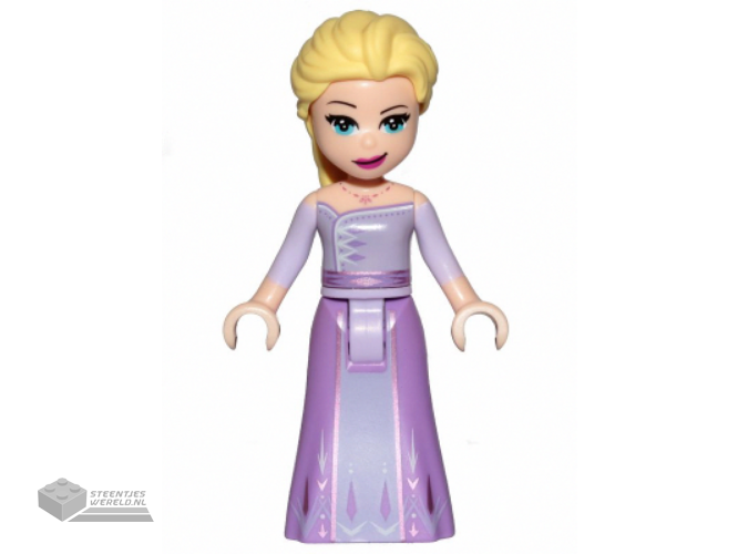 dp071 - Elsa - Lavender en Medium Lavender Dress