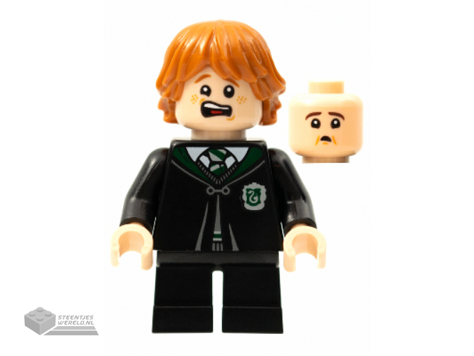 hp287 - Ron Weasley - Slytherin Robe, Vincent Crabbe Transformation