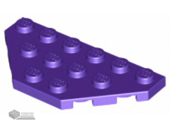 2419 – Wedge, Plaat 3 x 6 Cut hoeken
