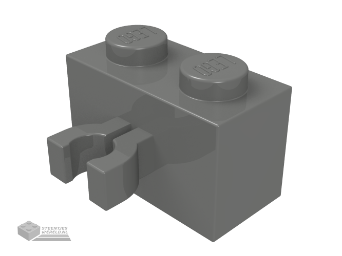 30237 – Steen, aangepast 1 x 2 met Clip (Vertical Grip)
