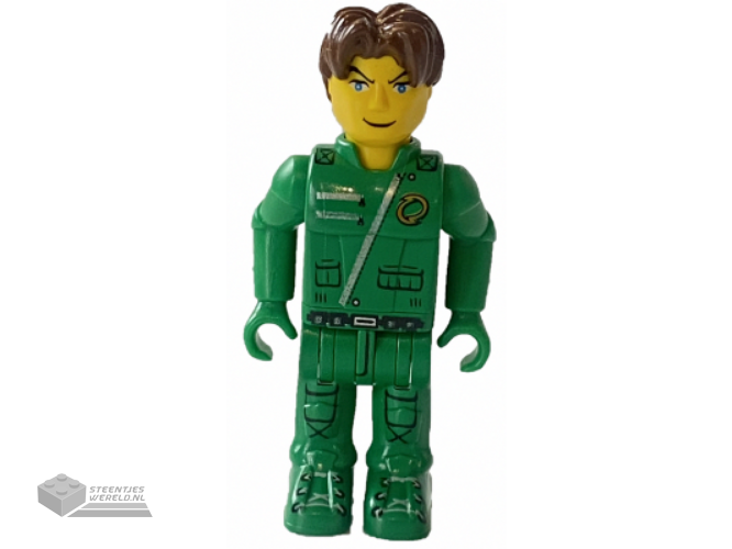 js021 - Jack Stone - Green Jacket
