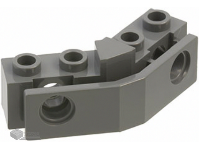 2991 – Technic, Steen 1 x 2 – 1 x 2 Angled met Bumper houder