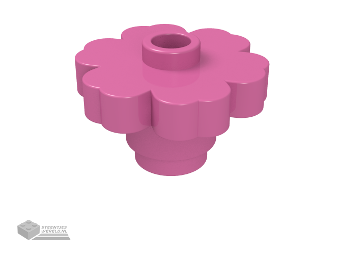 4728 – Plant Flower 2 x 2 Rounded – Open Stud