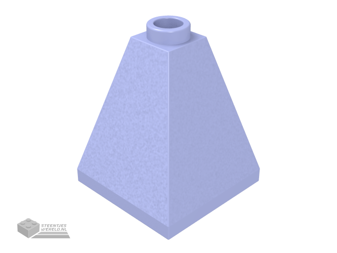 3688 – Dakpan 75 2 x 2 x 2 pyramide vorm -deels open nopje of hol nopje