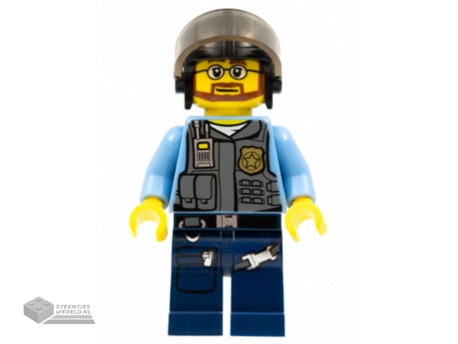 cty0378 - Police - LEGO City Undercover Elite Police Officer 7
