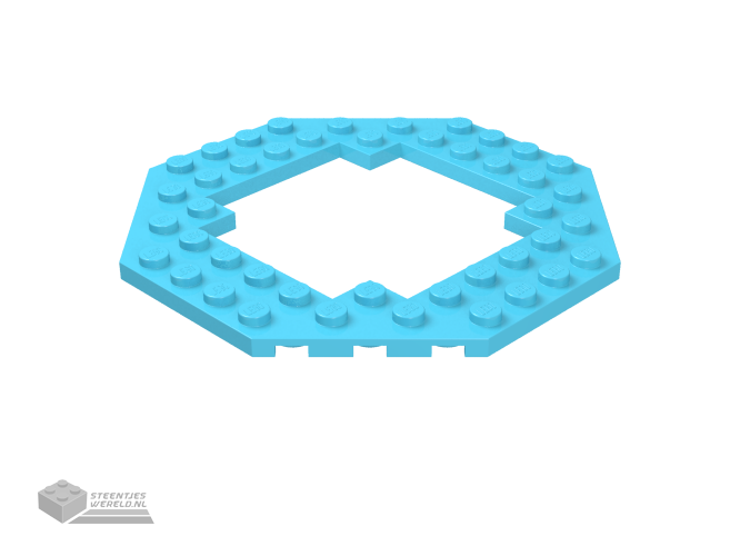 6063 – Plaat, aangepast 10 x 10 Octagonal met 6 x 6 Open middenstuk