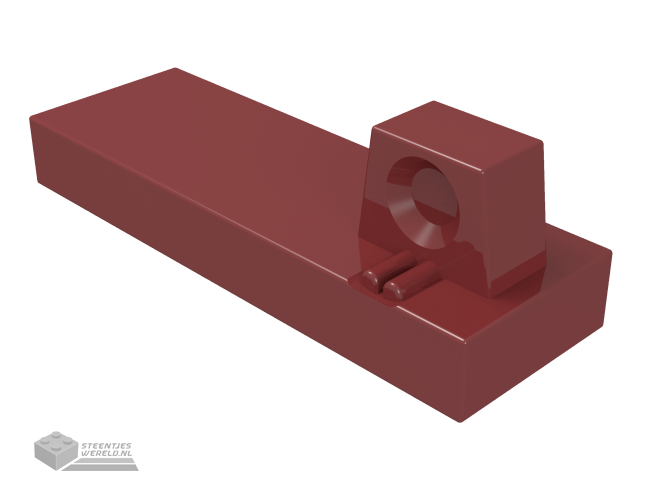 44300 - Scharnier Tegel 1 x 3 Locking met 1 Finger op bovenkant
