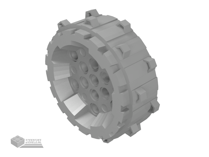 64711 – Wheel Hard Plastic met Small Cleats