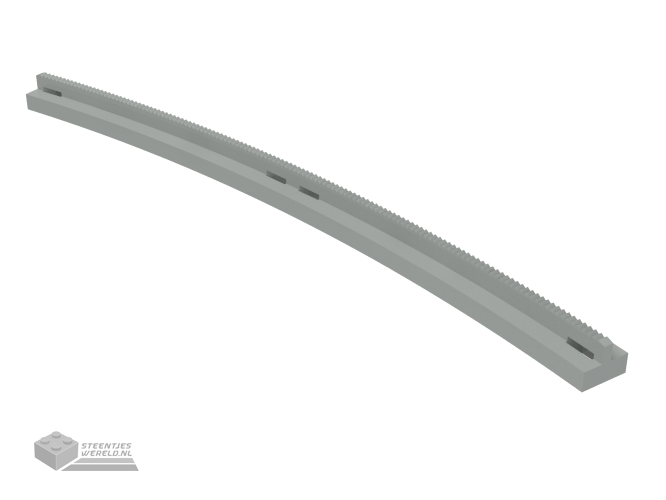 3229b – Train, Track Slotted Rail Curved Outside