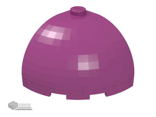 88293 – Steen, ronde hoek 3 x 3 x 2 Dome bovenkant