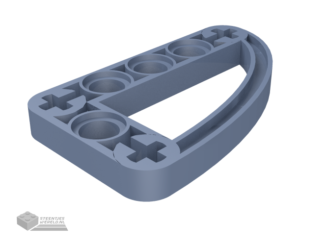 32250 – Technic, Liftarm, aangepast L-vorm kwart Ellipse dun 3 x 5