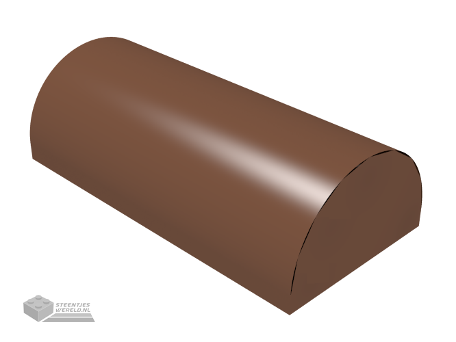 6192 – Dakpan, gebogen 2 x 4 dubbel