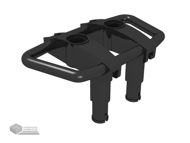 30632 – Vehicle, Grille 6 x 4 x 3 met Two Pins en Two Pin Holes