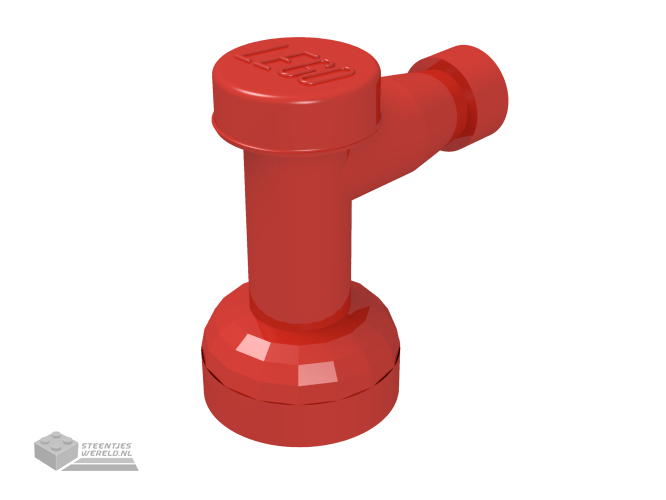 4599a – Tap 1 x 1 met gat in Nozzle uiteindes