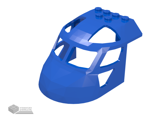 11293 – Aircraft Fuselage Forward bovenkant gebogen 6 x 8 x 4