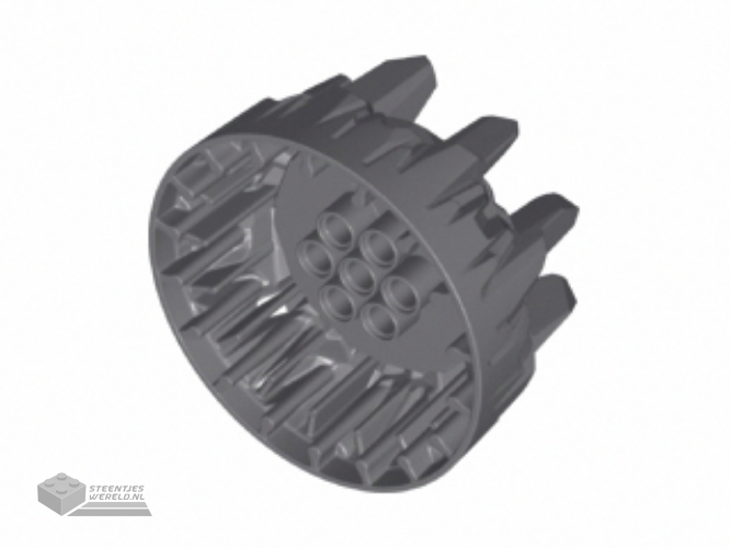 27254 – Wheel Hard Plastic with Large Cleats and Flanges