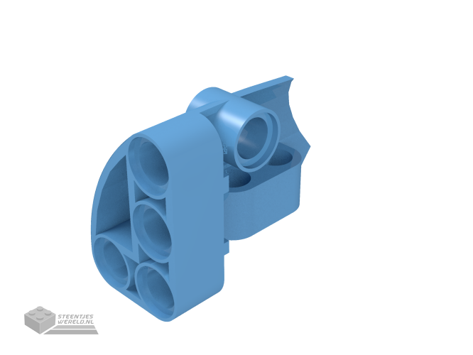 87086 – Technic, paneel Fairing # 2 klein Smooth Short, zijkant B