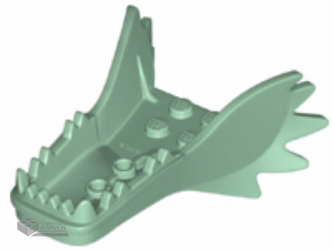 25380 – Dragon Head (Ninjago) Jaw Lower with Fangs and Spikes