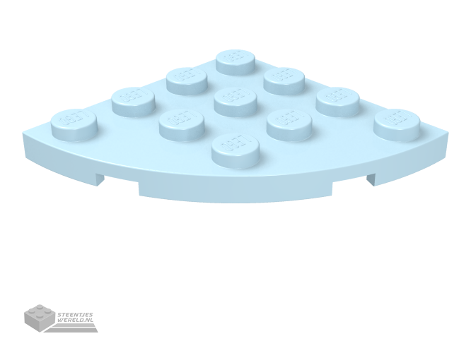 30565 – Plaat, ronde hoek 4 x 4