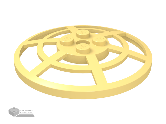 4285b – Dish 6 x 6 omgekeerd (Radar) Webbed – Type 2 (underside attachment positions op 90 degrees)