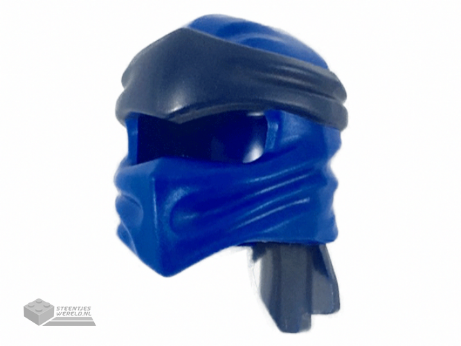 40925pb02 – Minifigure, Headgear Ninjago Wrap Type 4 with Dark Blue Headband Pattern
