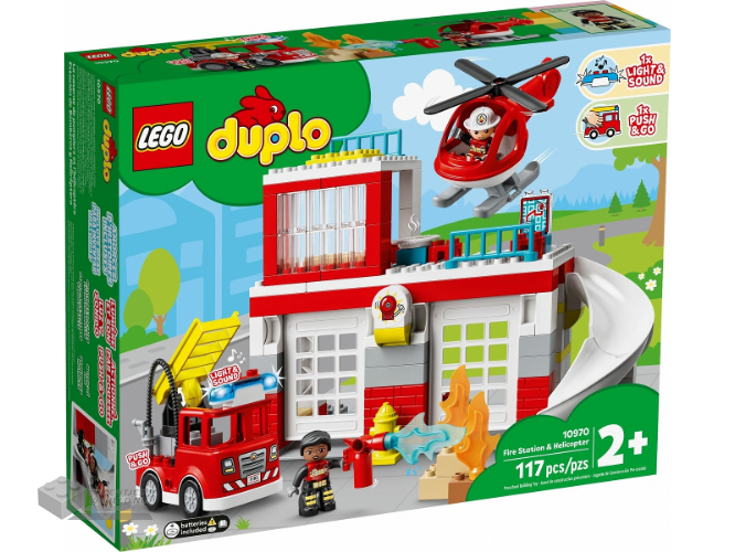 10970-1 – Fire Station & Helicopter