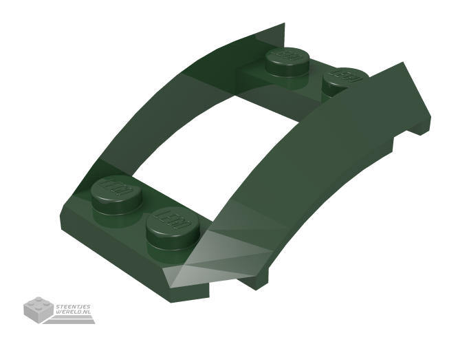 47755 – Wedge 4 x 3 Open met uitsnede en 4 noppen