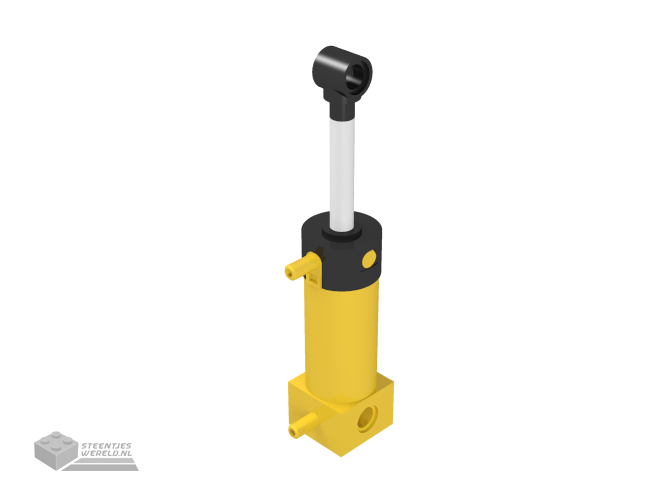2793c02 - Pneumatic Cylinder with 2 Inlets Medium (48mm) with Yellow Top