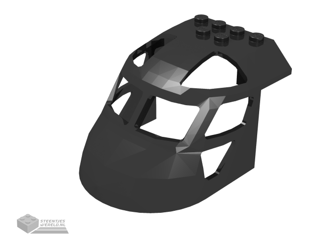 11293 – Aircraft Fuselage Forward bovenkant gebogen 6 x 8 x 4