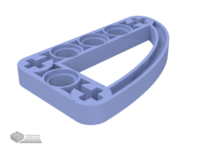 32250 – Technic, Liftarm, aangepast L-vorm kwart Ellipse dun 3 x 5