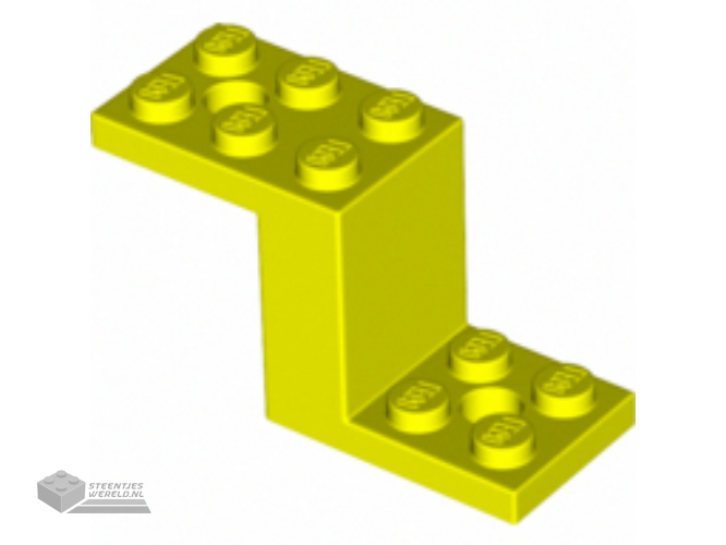 76766 – Bracket 5 x 2 x 2 1/3 met 2 gaten en onderkant nop houder