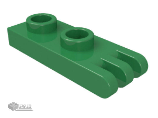 4275b - Hinge Plate 1 x 2 met 3 Fingers - Hollow Studs