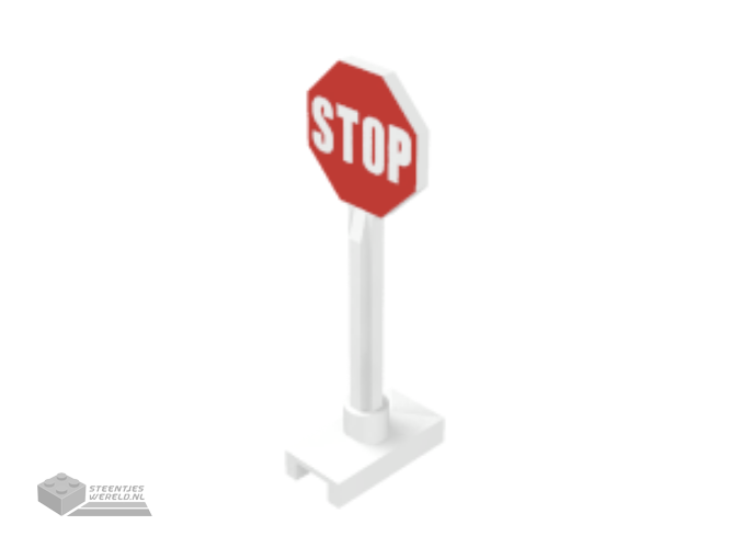 739p01 - Road Sign Octagon with Stop Sign Pattern